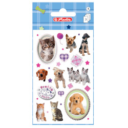 Sticker Pretty Pets Dog & Cat,...