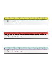 Lineal my.pen 17 cm 3 Farben