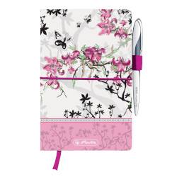 Notizbuch Fashion A5 Bloom, mi...