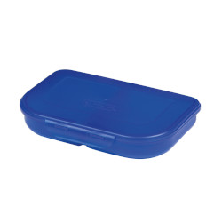 Lunch box blue, diagonal left