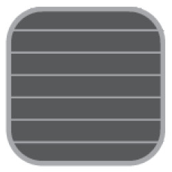 my.book flex liniert, grau Ico...