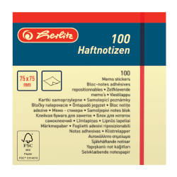 Haftnotizblock gelb 100 Blatt...