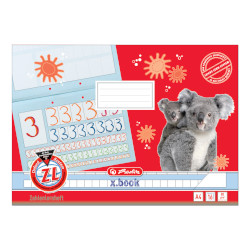 Number book A4 oblong x.book r...