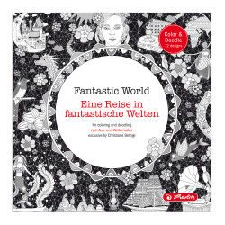 Malbuch Fantastic World, front...