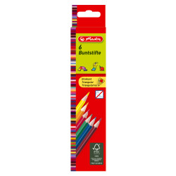 Coloured pencil triangular 6 p...