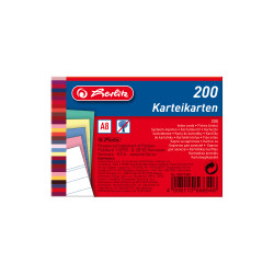 Karteikarten A8 200 Stück, 5 F...