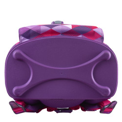 Schoolbag Midi Pink Cubes, bot...