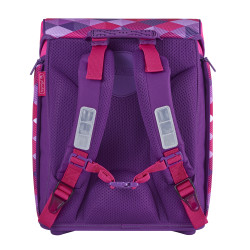 Schoolbag Midi Pink Cubes, bac...