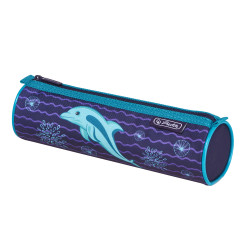 Pencil pouch rund Dolphin