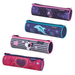 Pencil pouch round Girls Mix I...