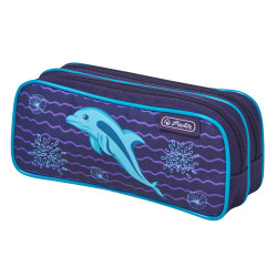 Double pencil pouch Dolphin