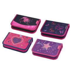 Pencil case Girls Mix, 4 motif...