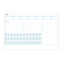 Desk pad paper with calendar 1...