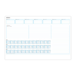 Desk pad paper with calendar 1...