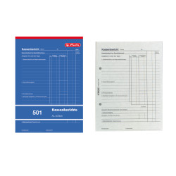 Cash report pad A5 501, cover...