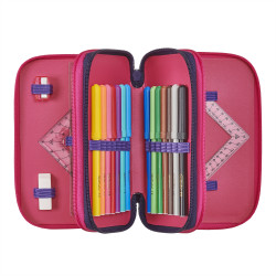 Triple case 31 pieces, interio...