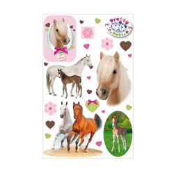 Sticker Pretty Pets horses