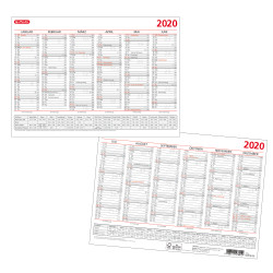 Mid year planner A4 2020, fron...