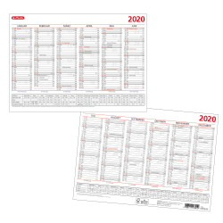 Mid year planner A4 2020, fron...