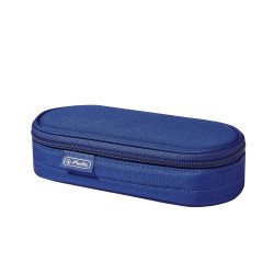 Pencil pouch square case, blue