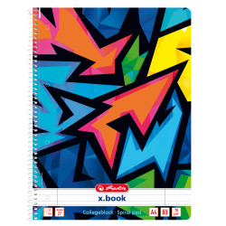 Spral pad A4 x.book 80 sheets...