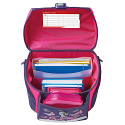 Schoolbag Midi Rainbow Butterf...