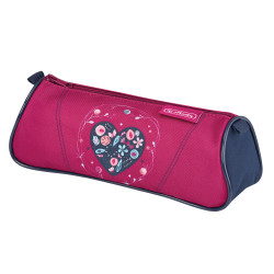 Pencil pouch triangular Heart