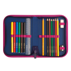 Pencil case Tropical open with...