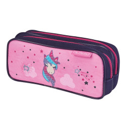 Double pencil pouch Unicorn