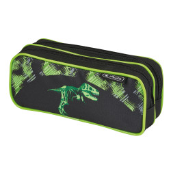 Double pencil pouch Dino Skele...