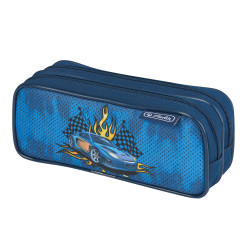 Double pencil pouch Race Car