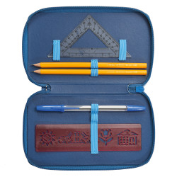Pencil case triple 31 pieces W...