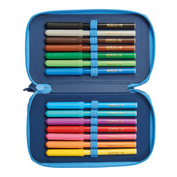 Pencil case triple 31 pieces...