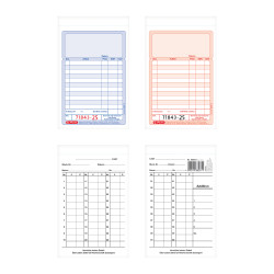 Cash pad A6 with calculating l...