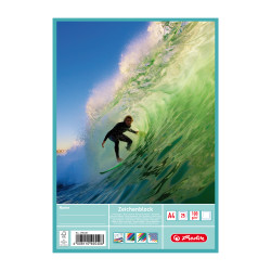 Drawing pad A4 25 sheets, Surf...