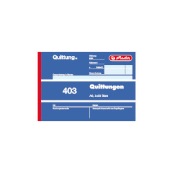 Quittungsblock A6 403