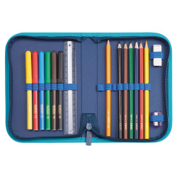 Pencil case  Oceanside, open