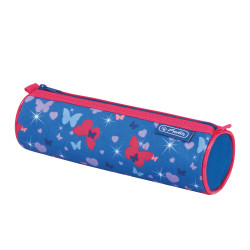 Pencil pouch round Butterfly