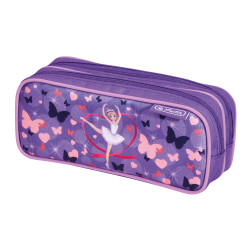 Double pencil pouch Butterfly...