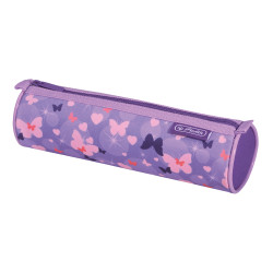 Pencil pouch round Butterfly D...