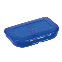 Lunch box blue, diagonal right