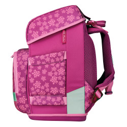 Schoolbag Flip Flowers, left s...