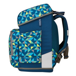 Schoolbag Flip Geometric, left...