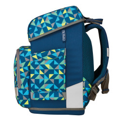 Schoolbag Flip Geometric, left...