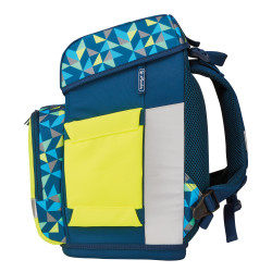 Schoolbag Flip DIN Geometric,...