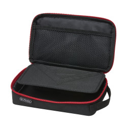 Pencil pouch 2 Go black/red, o...