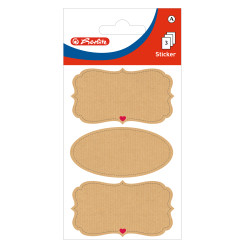 Stickers Kraft Paper motif 1,...