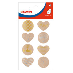 Stickers Kraft Paper motif 3,...