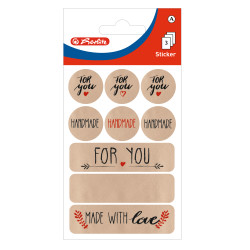 Stickers Kraft Paper motif 2,...