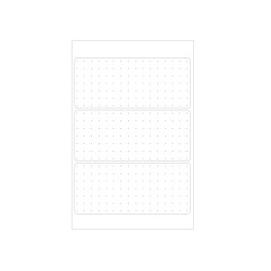 Office label white dotted 36 x...